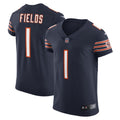 Justin Fields Chicago Bears Nike Vapor Elite Jersey   Navy