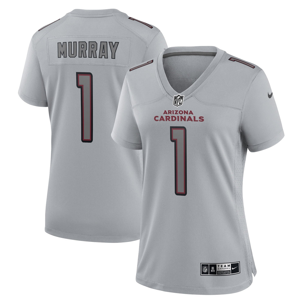 Women s Nike Kyler Murray Gray Arizona Cardinals Atmosphere Fashion Game Jersey