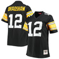 Terry Bradshaw Pittsburgh Steelers Mitchell   Ness Women s Legacy Replica Player Jersey   Black