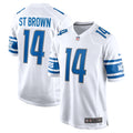 Amon-Ra St. Brown Detroit Lions Nike Player Game Jersey   White