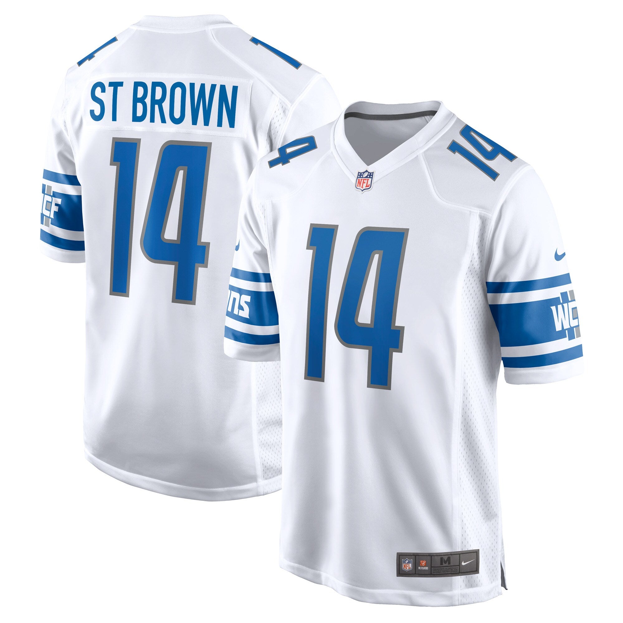 Amon-Ra St. Brown Detroit Lions Nike Player Game Jersey   White
