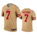 Youth San Francisco 49ers Colin Kaepernick Inverted Legend Jersey   Gold