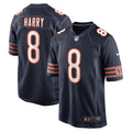 Men s Nike N Keal Harry Navy Chicago Bears Game Player Jersey