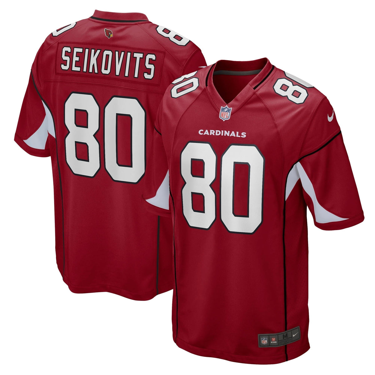 Men s Nike Bernhard Seikovits Cardinal Arizona Cardinals Game Jersey