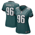 Women s Nike Derek Barnett Midnight Green Philadelphia Eagles Game Jersey