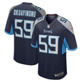 Sam Okuayinonu Tennessee Titans Nike Home Game Player Jersey   Navy