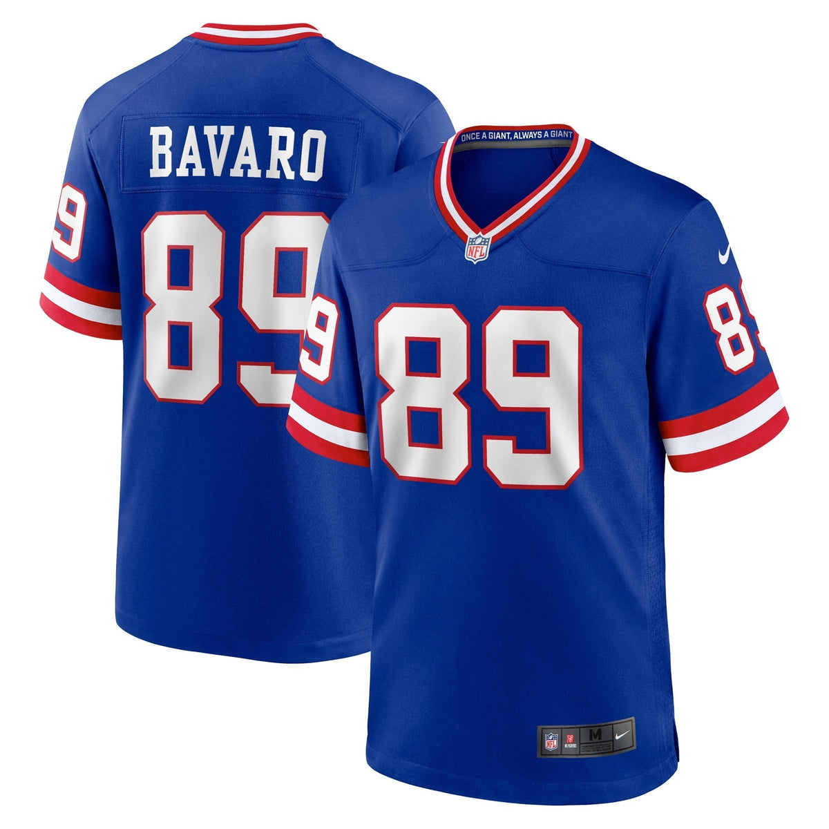 Men s Nike Mark Bavaro Royal New York Giants Classic Retired Player Game Jersey