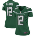 Joe Namath New York Jets Nike Women s Game Retired Player Jersey   Gotham Green