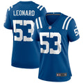 Shaquille Leonard Indianapolis Colts Nike Women s Player Game Jersey   Royal