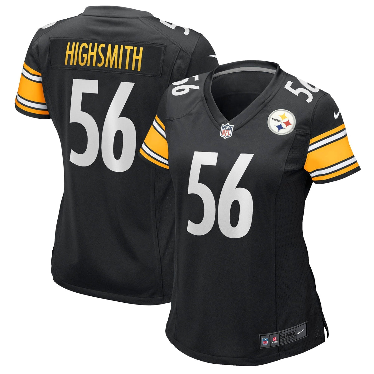 Women s Nike Alex Highsmith Black Pittsburgh Steelers Game Jersey