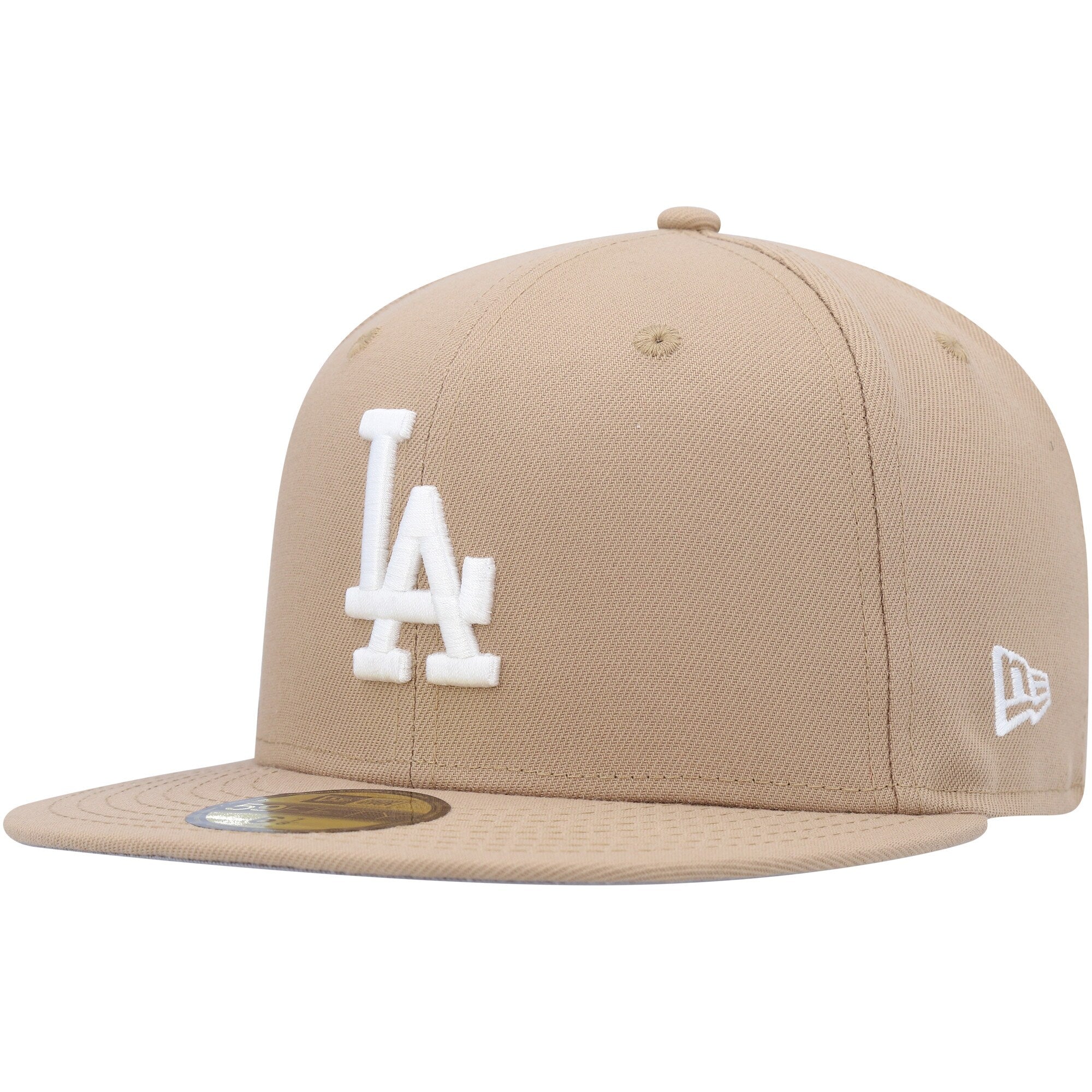 Los Angeles Dodgers New Era 59FIFTY Fitted Hat - Khaki