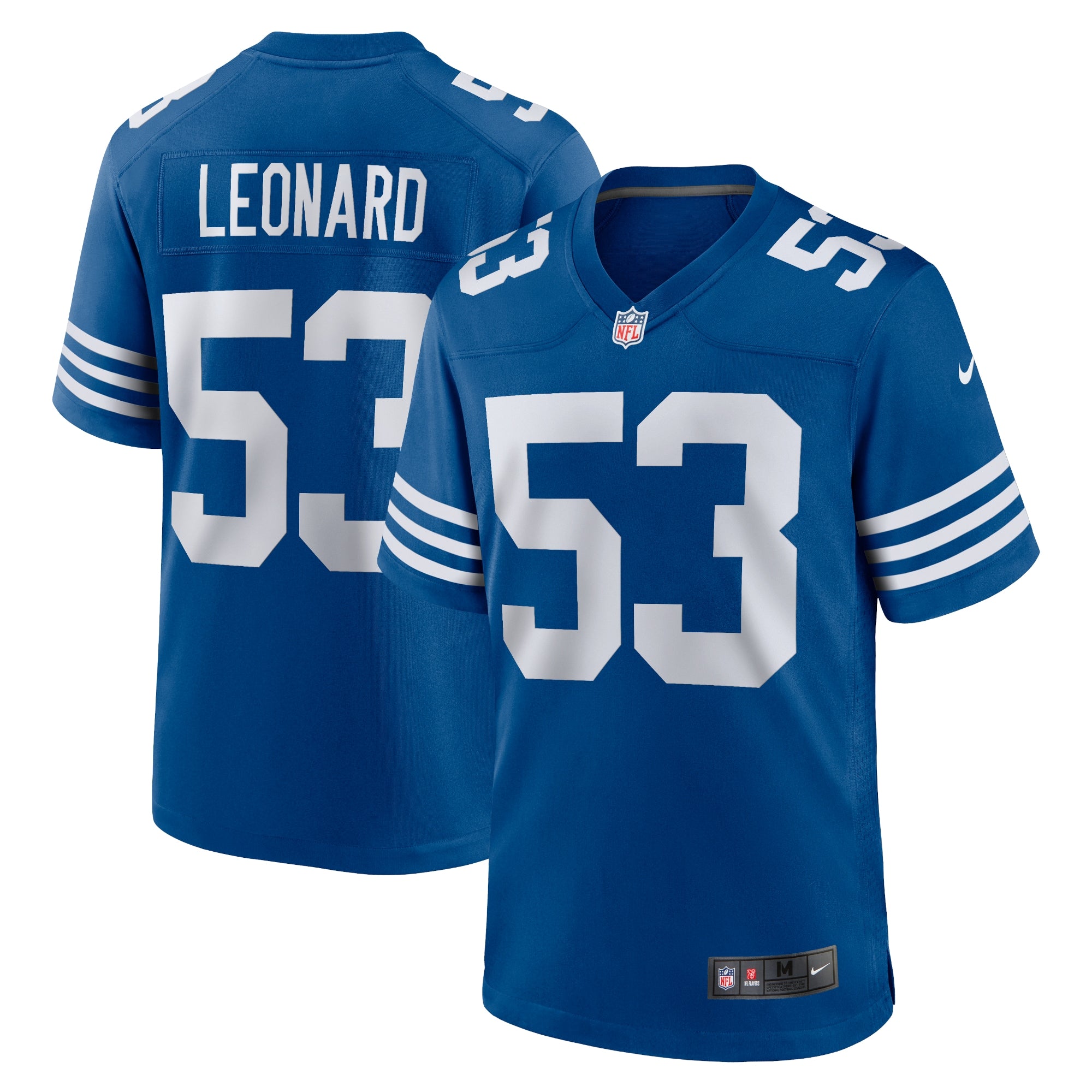 Shaquille Leonard Indianapolis Colts Nike Alternate Game Jersey   Royal