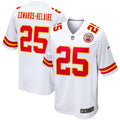 Men s Nike Clyde Edwards-Helaire White Kansas City Chiefs Game Jersey