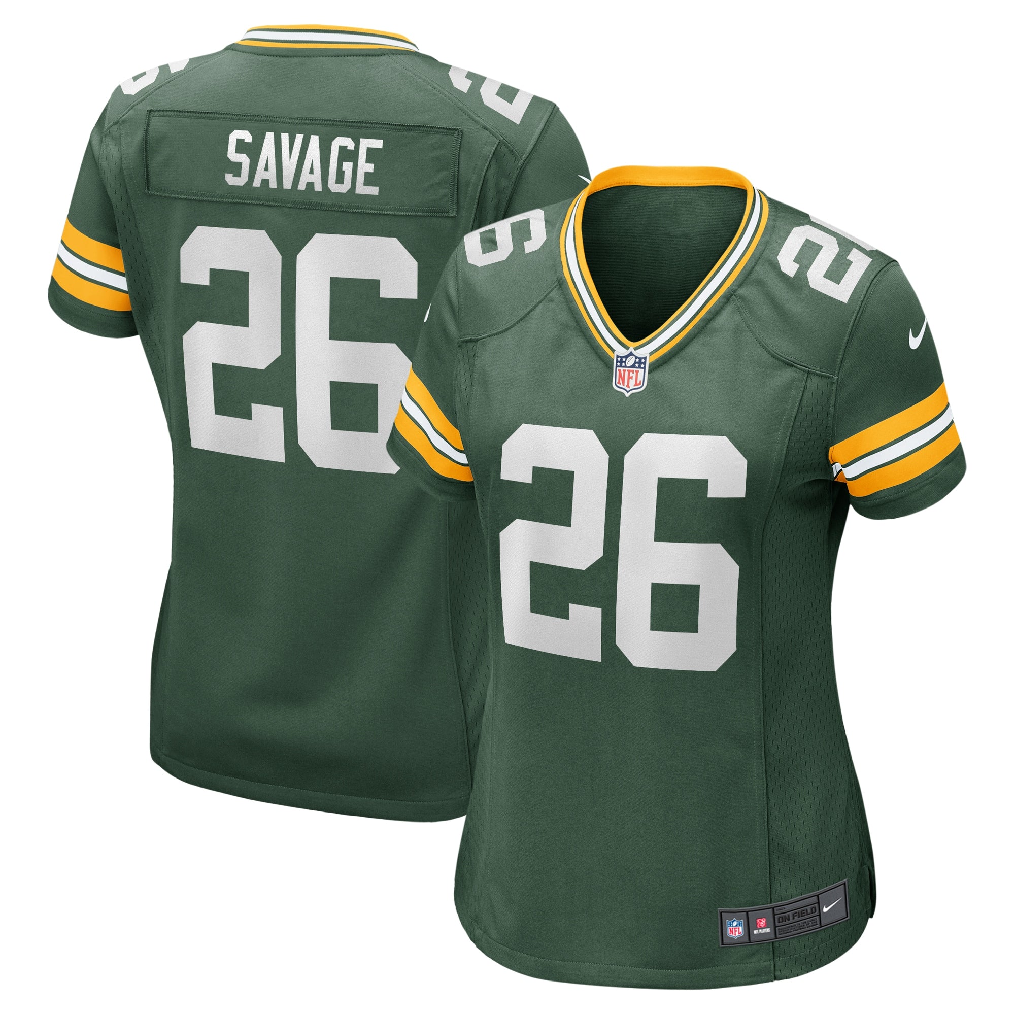 Darnell Savage Green Bay Packers Nike Women s Game Jersey   Green
