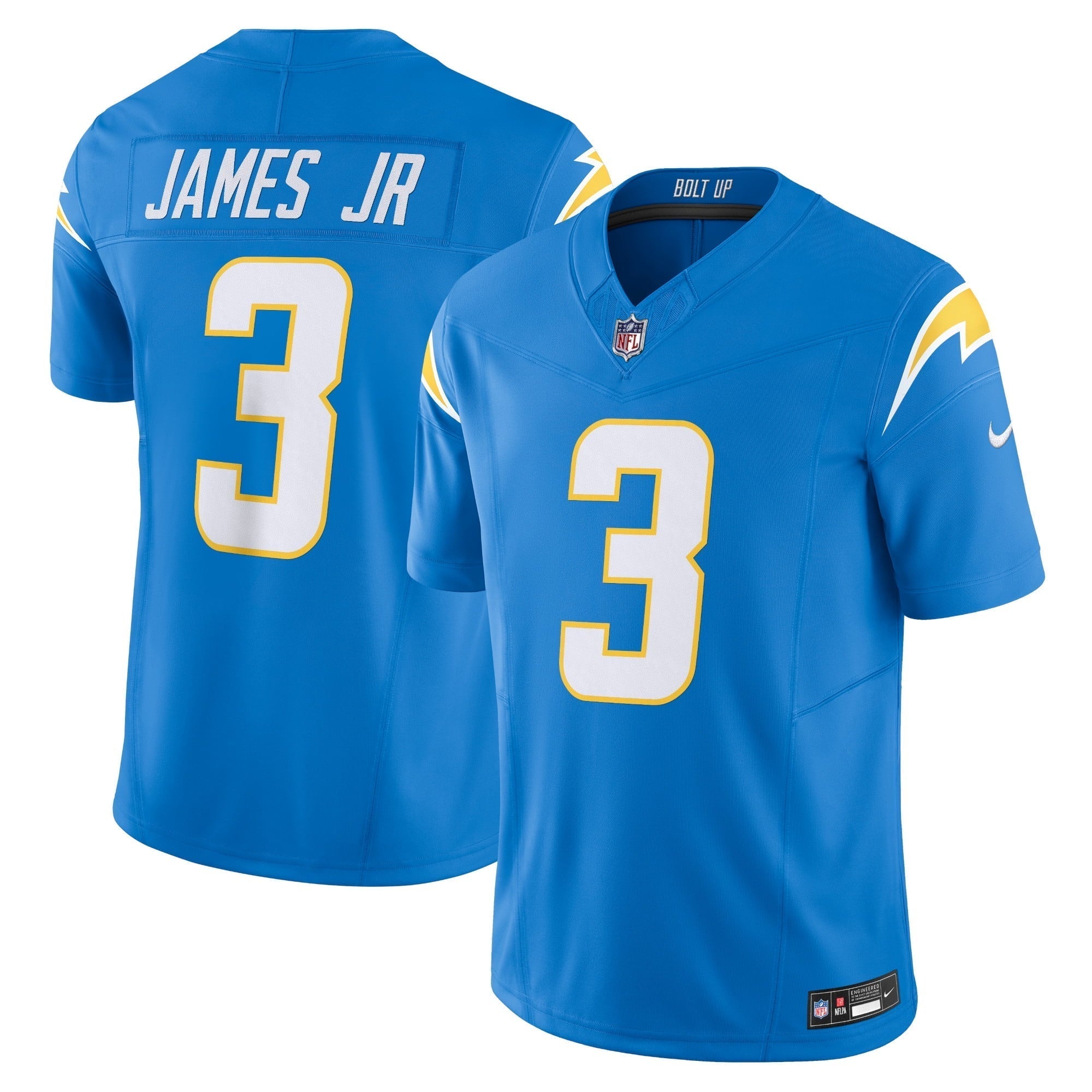 Men s Nike Derwin James Jr. Powder Blue Los Angeles Chargers Vapor F.U.S.E. Limited Jersey