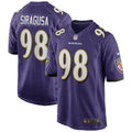 Tony Siragusa Baltimore Ravens Nike Game Retired Player Jersey   Purple
