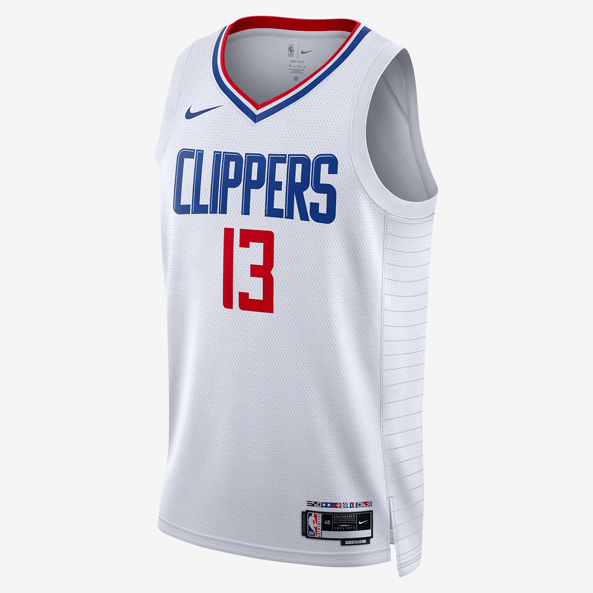 LA Clippers Association Edition 2022/23 Nike Dri-FIT NBA Swingman Jersey - White