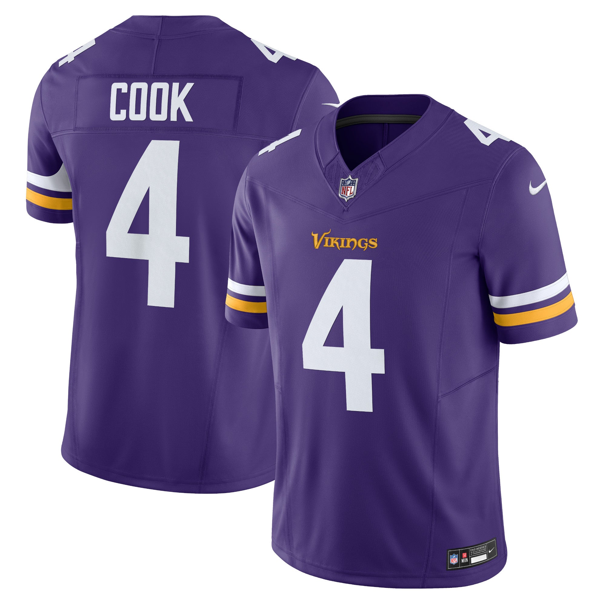 Dalvin Cook Minnesota Vikings Nike Vapor F.U.S.E. Limited Jersey   Purple