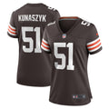 Jordans Kunaszyk Cleveland Browns Nike Women s Game Player Jersey   Brown