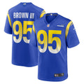 Men s Nike Bobby Brown III Royal Los Angeles Rams Game Jersey