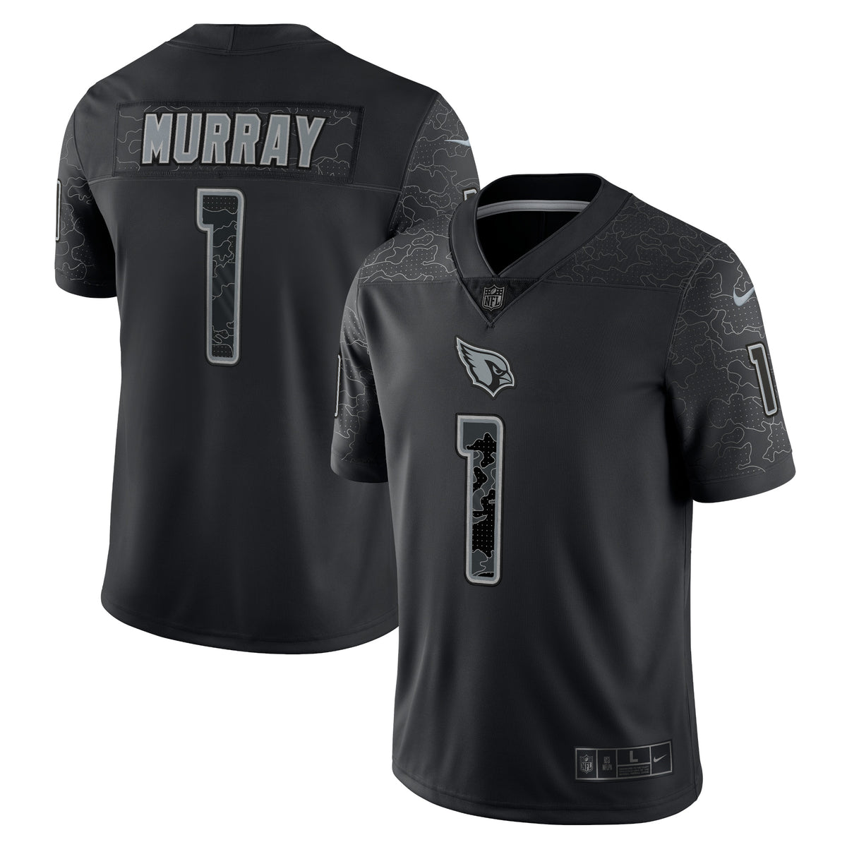Kyler Murray Arizona Cardinals Nike RFLCTV Limited Jersey   Black