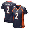 Women s Nike Patrick Surtain II Navy Denver Broncos Home Game Player Jersey