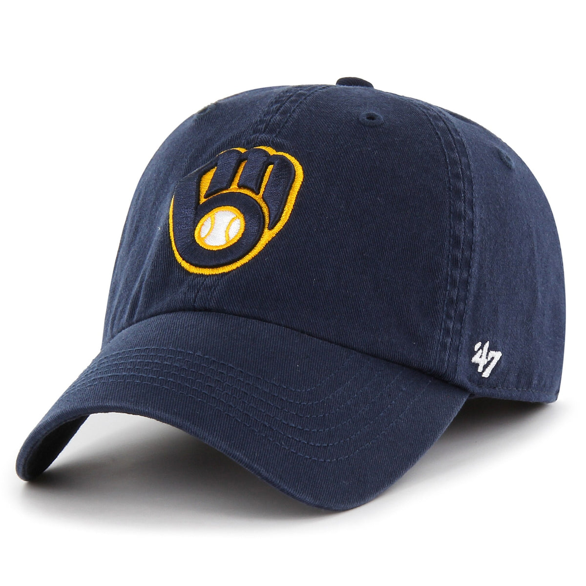 Milwaukee Brewers '47 Franchise Logo Fitted Hat - Navy