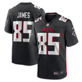 Tyshaun James Atlanta Falcons Nike Player Game Jersey   Black