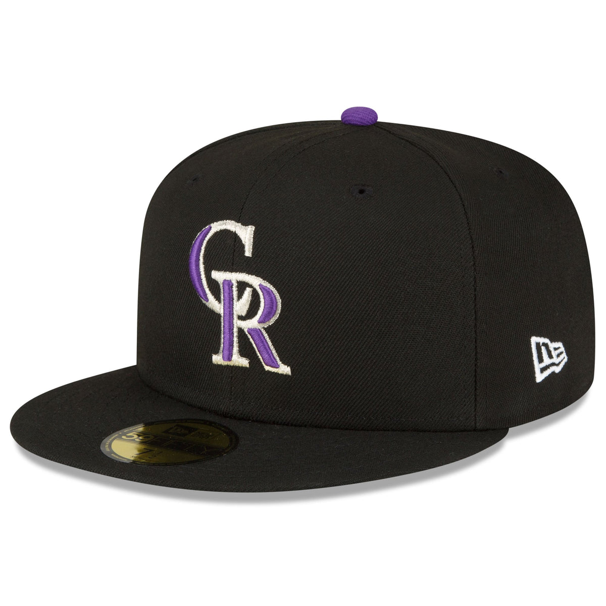 Colorado Rockies New Era Authentic Collection Replica 59FIFTY Fitted Hat - Black