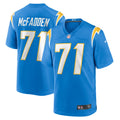 Jordans McFadden Los Angeles Chargers Nike Team Game Jersey   Powder Blue