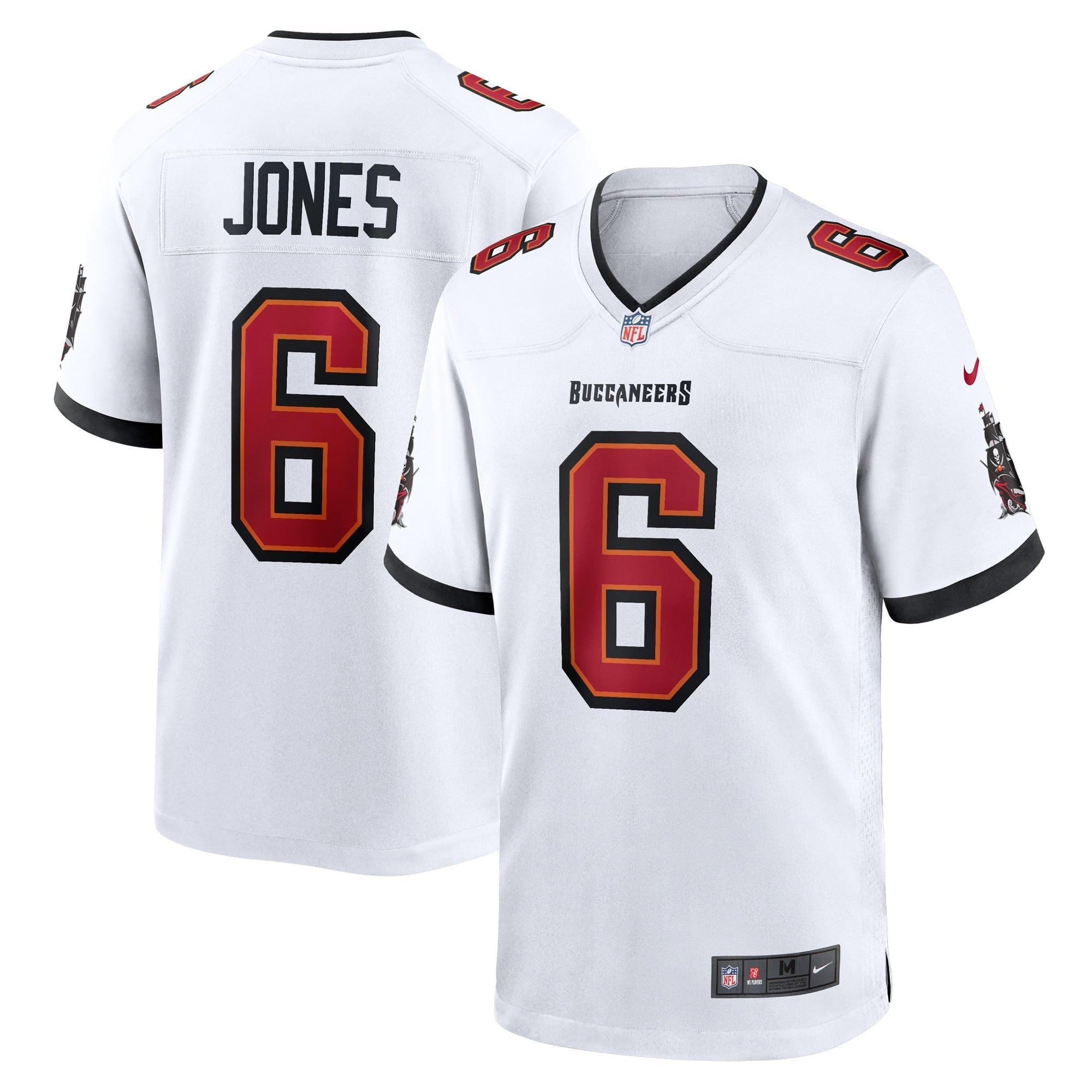 Men s Nike Julio Jones White Tampa Bay Buccaneers Player Game Jersey