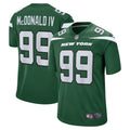 Will McDonald IV New York Jets Nike 2023 NFL Draft First Round Pick Game Jersey   Gotham Green