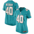 Women s Nike Nik Needham Aqua Miami Dolphins Game Jersey