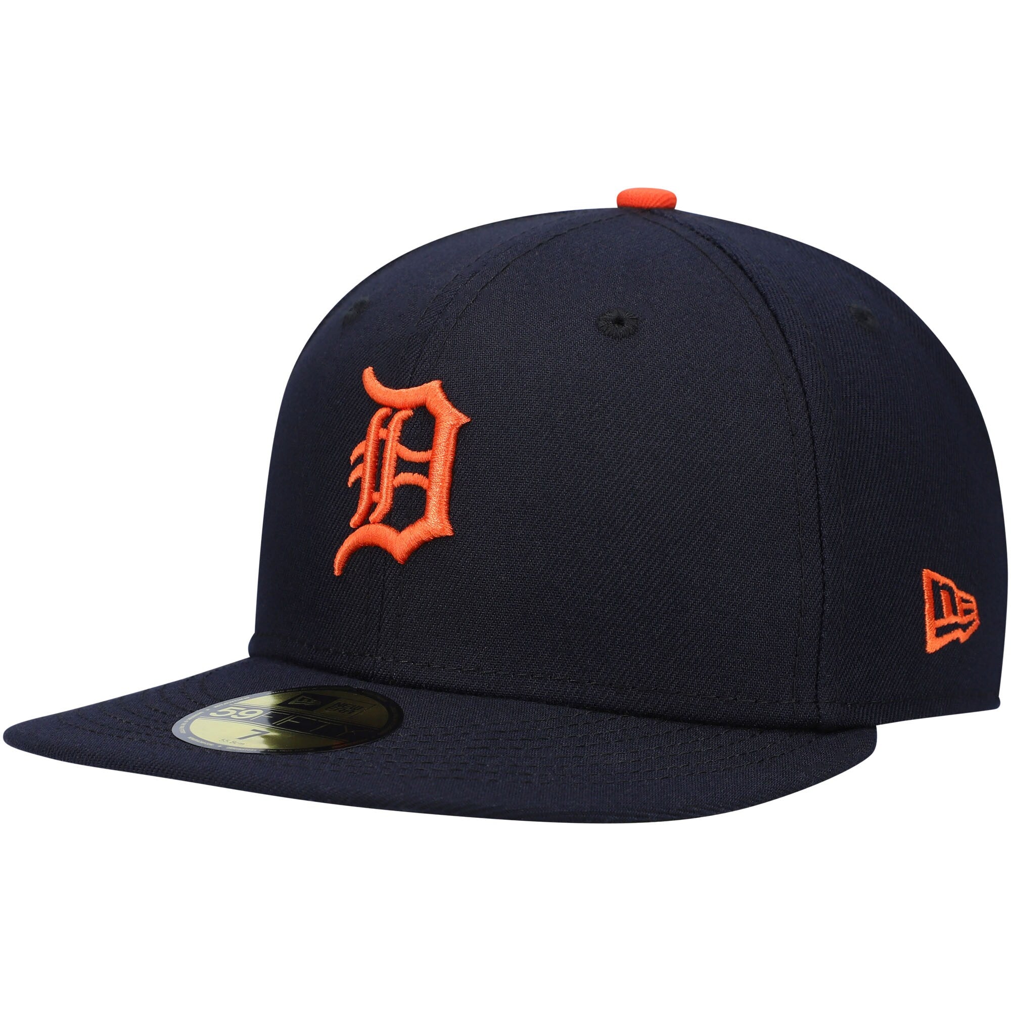 Detroit Tigers New Era Authentic Collection On-Field Road 59FIFTY Fitted Hat - Navy