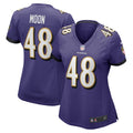 Women s Nike Jeremiah Moon Purple Baltimore Ravens Game Player Jersey
