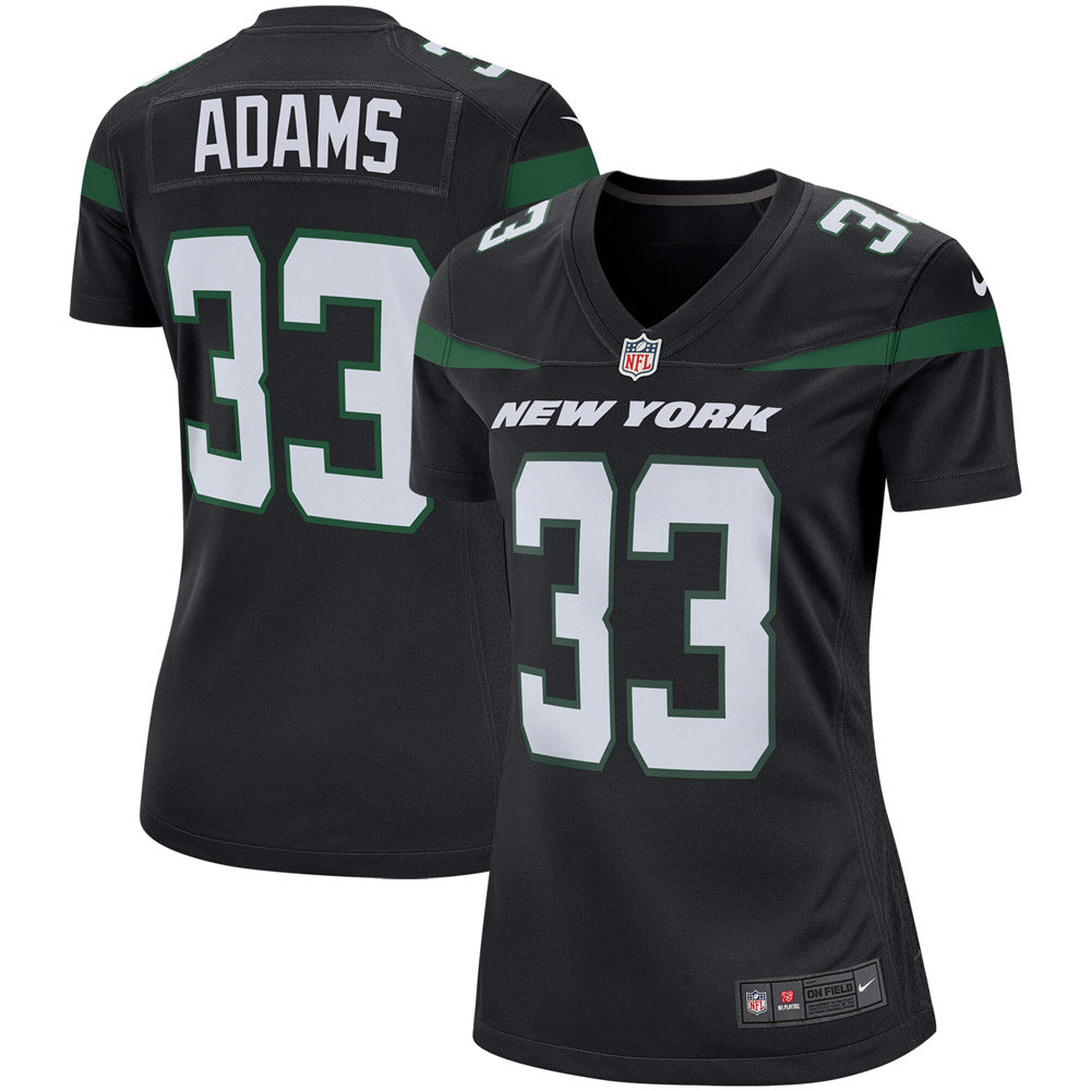 Women s New York Jets Jamal Adams Game Jersey Stealth Black