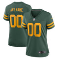 Green Bay Packers Nike Women s Alternate Custom Jersey   Green