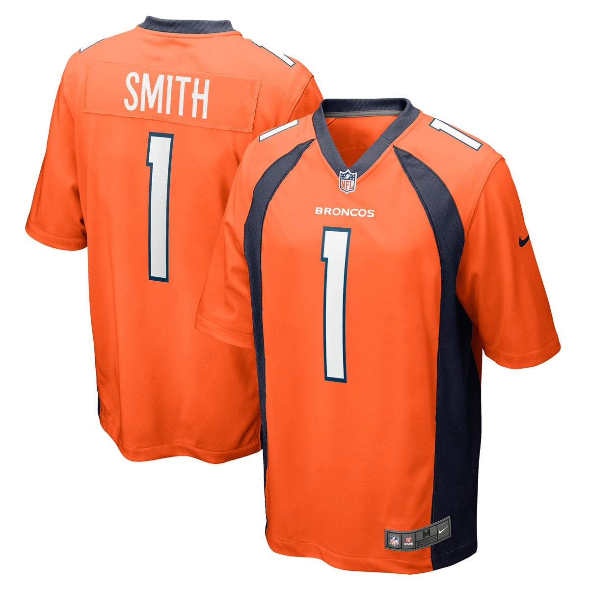 Tremon Smith Denver Broncos Nike Team Game Jersey    Orange