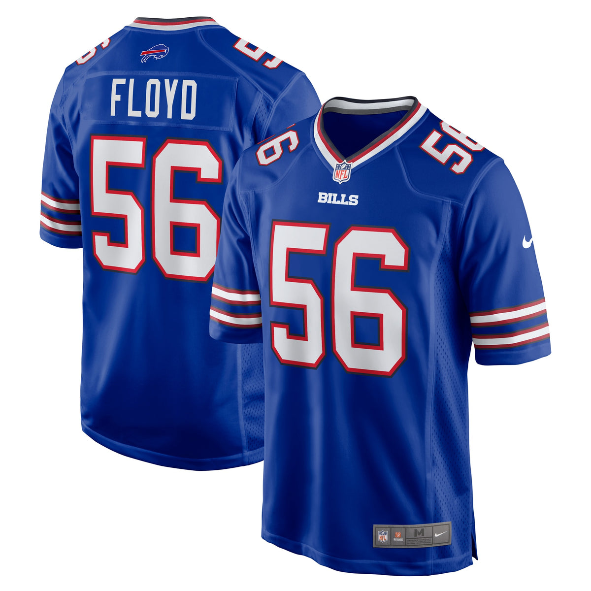 Leonard Floyd Buffalo Bills Nike Team Game Jersey    Royal