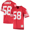 Keena Turner San Francisco 49ers Mitchell   Ness 1982 Replica Legacy Throwback Player Jersey   Scarlet