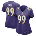 Odafe Oweh Baltimore Ravens Nike Women s Game Jersey   Purple