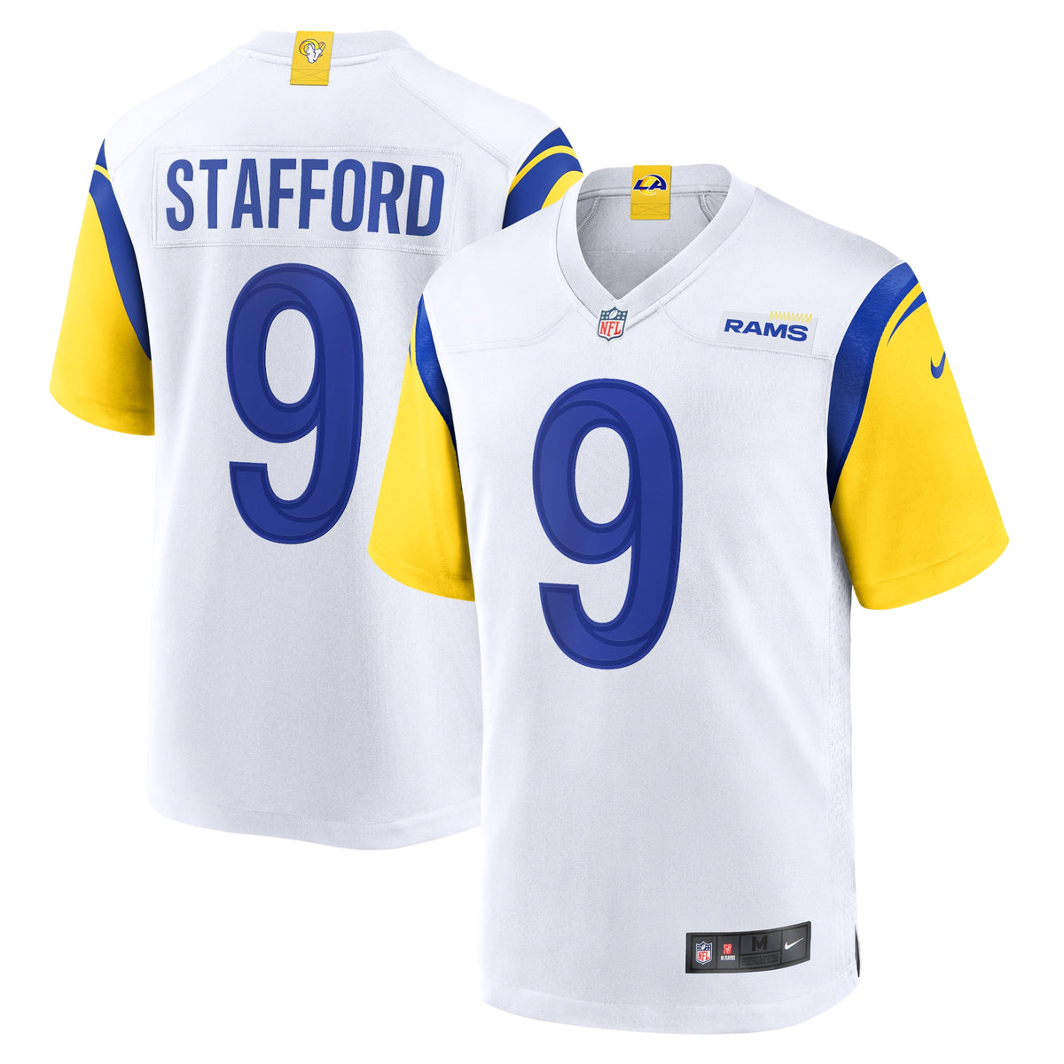 Matthew Stafford Los Angeles Rams Nike Alternate Player Game Jersey   White