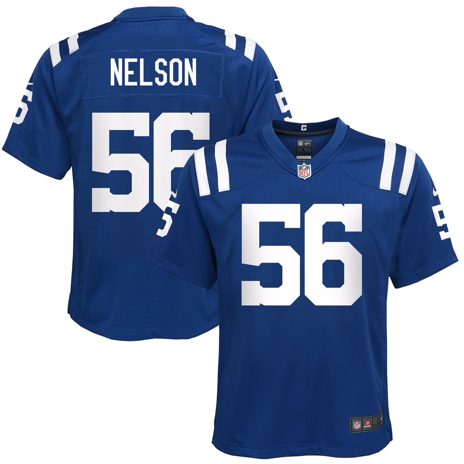 Quenton Nelson Indianapolis Colts Nike Youth Game Jersey   Royal