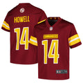 Sam Howell Washington Commanders Nike Youth Game Jersey   Burgundy