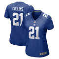 Women s Nike Landon Collins Royal New York Giants Home Game Player Jersey