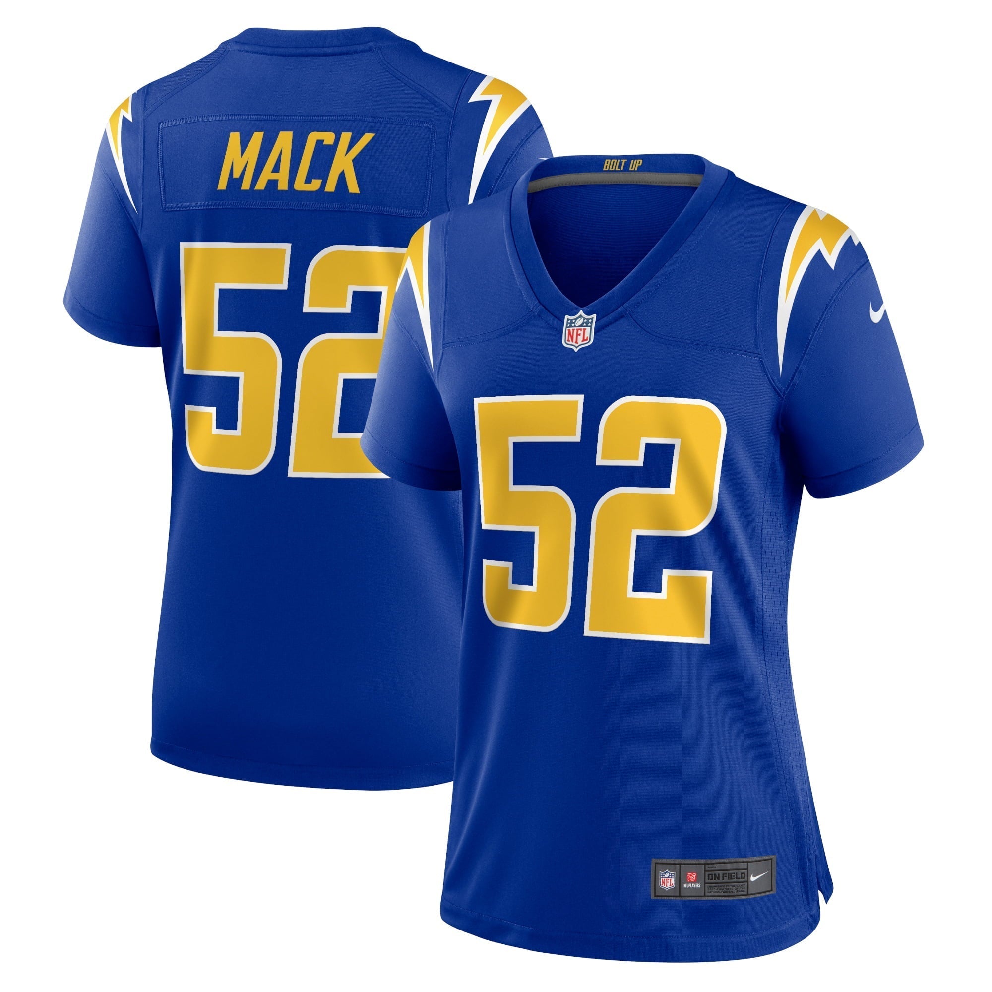 Women s Nike Khalil Mack Royal Los Angeles Chargers Alternate Game Jersey