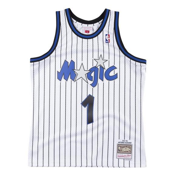 Mens Anfernee 'Penny' Hardaway Orlando Magic Mitchell & Ness White 1993-94 Hardwood Classics Swingman Jersey