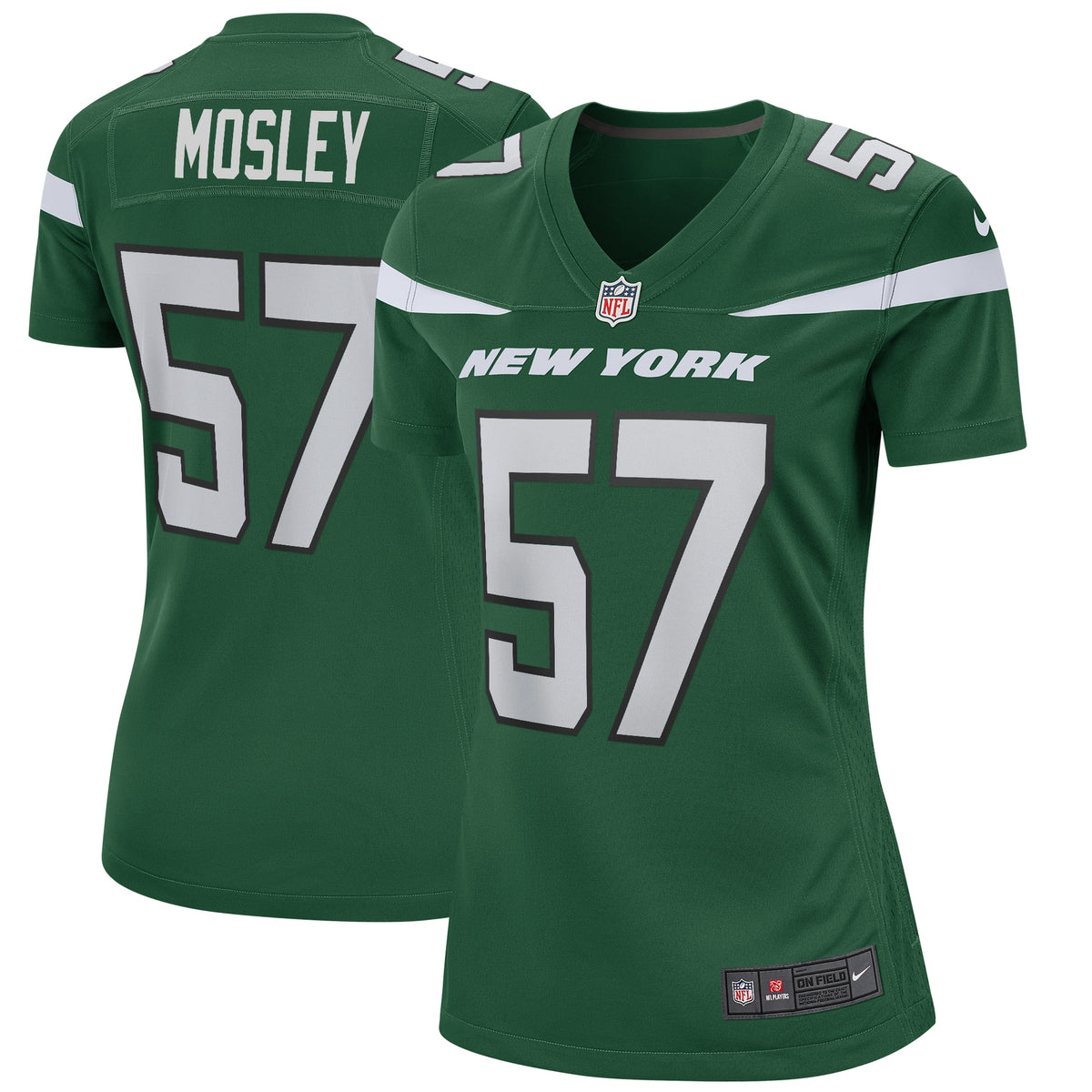 C.J. Mosley New York Jets Nike Women s Player Jersey   Green