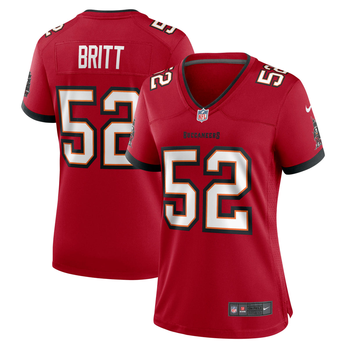 K.J. Britt Tampa Bay Buccaneers Nike Women s Game Jersey   Red