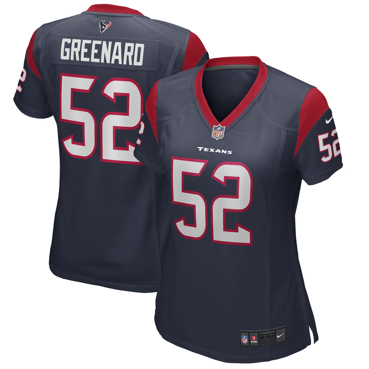 Jonathan Greenard Houston Texans Nike Women s Game Jersey   Navy